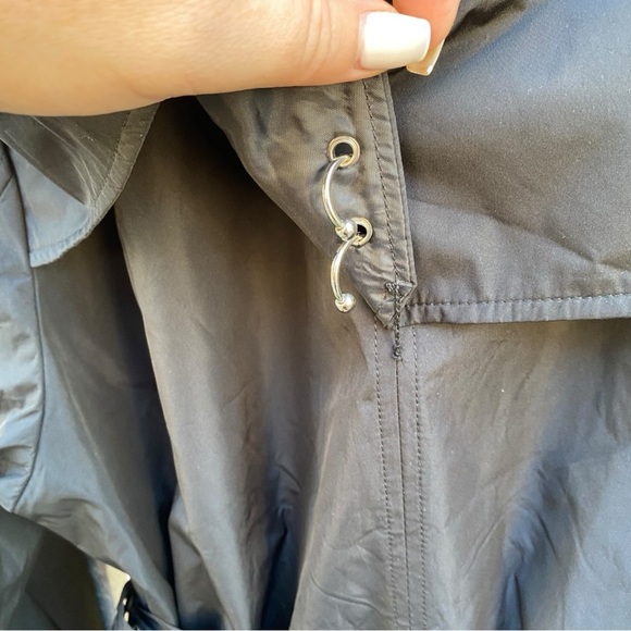 DISTURBIA Goth Chic Trench Coat I Size: 16 - Picture 16 of 16